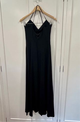 Vestido negro largo elegante