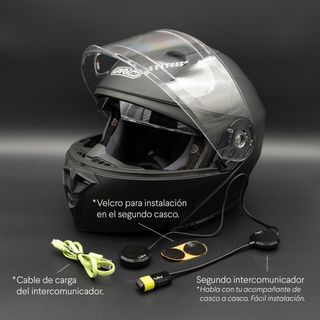 Casco Garibaldi G100 Talla S + Intercomunicadores