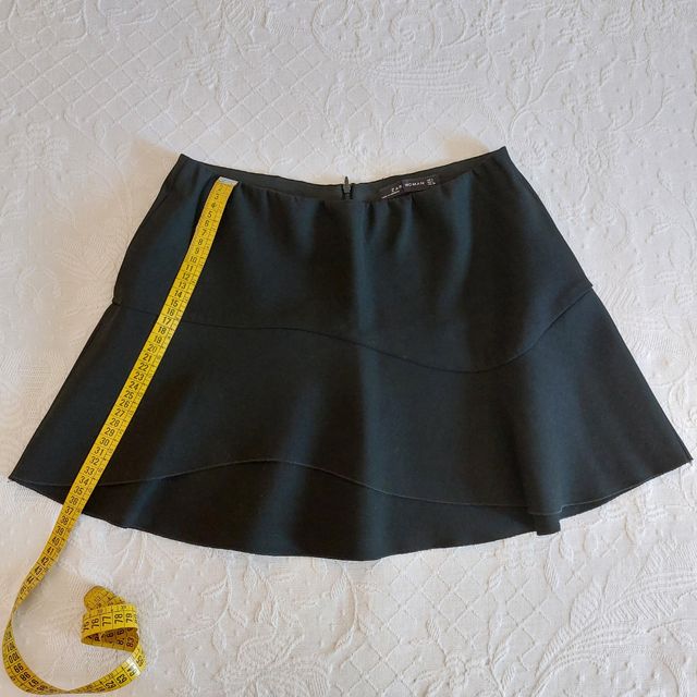 Minifalda negra Zara - Talla L