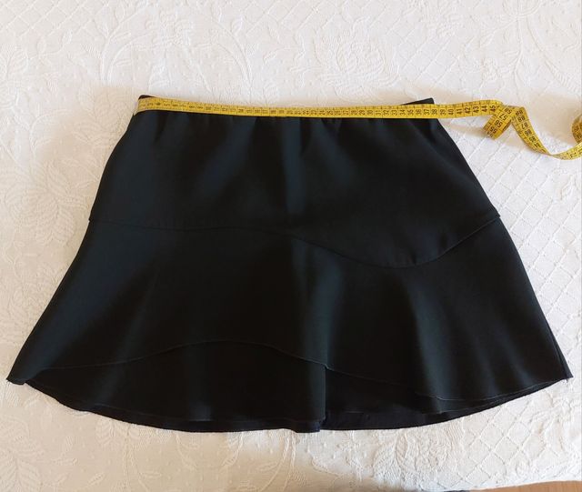 Minifalda negra Zara - Talla L