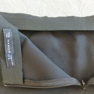 Minifalda negra Zara - Talla L