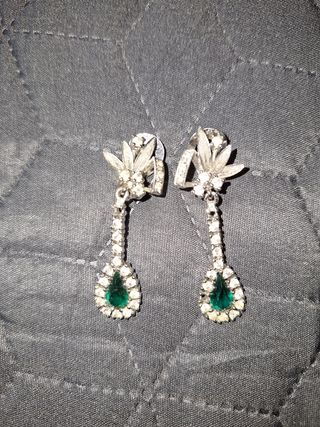 Pendientes esmeralda