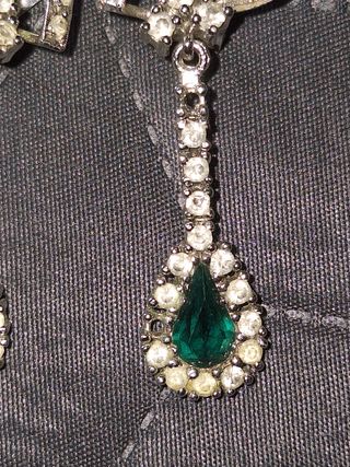 Pendientes esmeralda