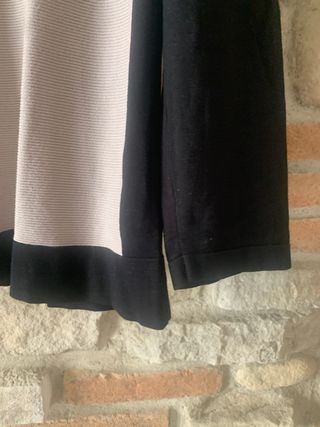 Maglia Krizia beige e nera