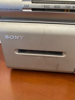 Sony Radiocassette Vintage - CFM-20