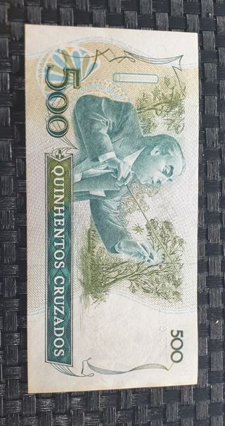 billete Brasil 500 cruzados