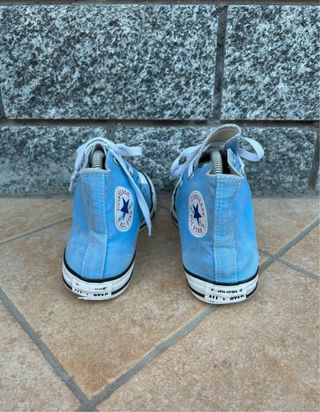 Converse All Star Alte Azzurre 38