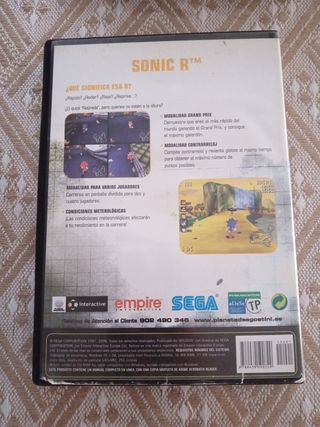Sonic R PC - Juego Sega
