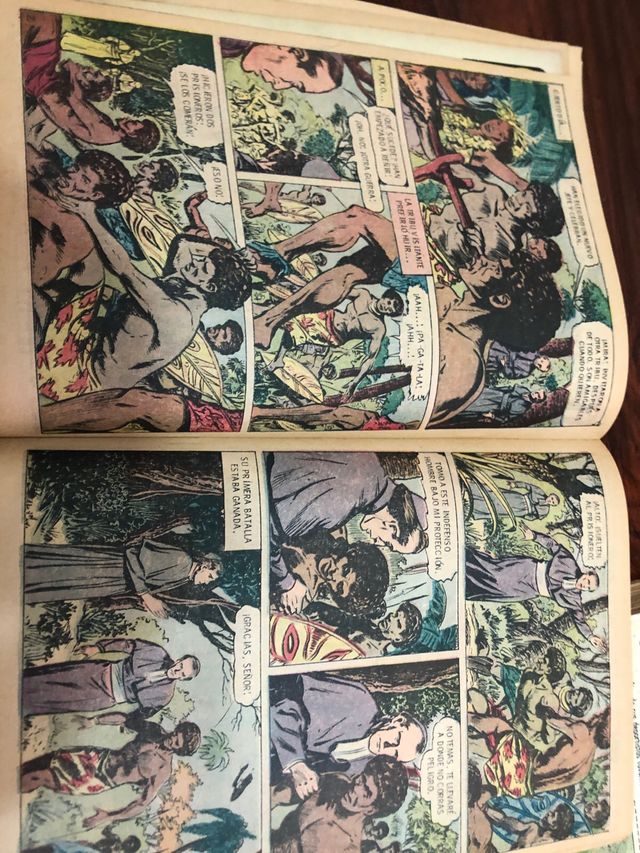 LOTE COMICS ANTIGUOS HISTORIA DEL CRISTIANISMO