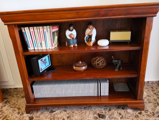 Librería madera maciza