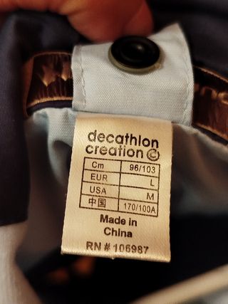 Chaqueta Quechua azul mujer