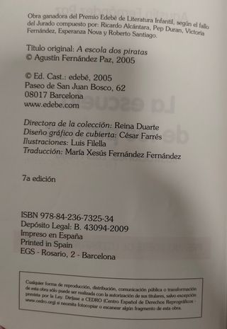 Pack libros "La escuela de los piratas" y "¡Huy,..