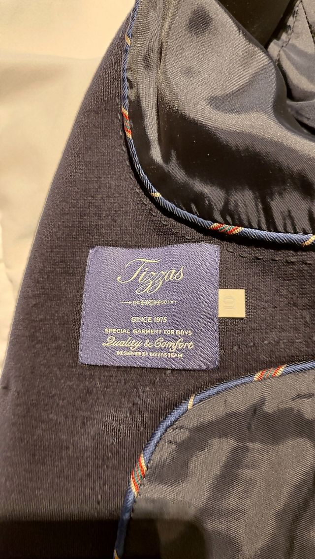 Chaqueta americana niño - Azul marino