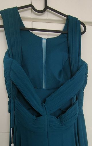 Vestido fiesta talla S - Teal