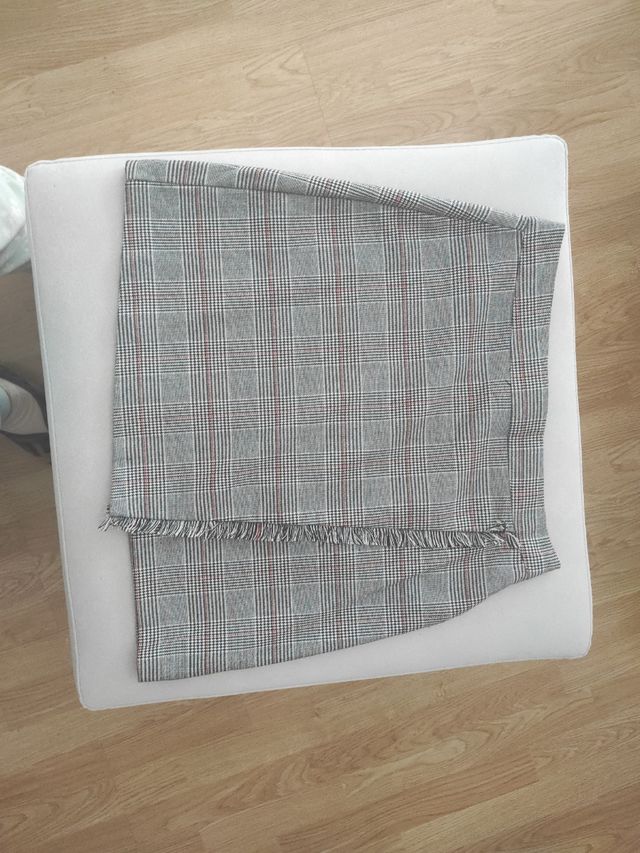 Falda Pull&Bear cuadros S