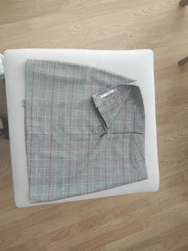 Falda Pull&Bear cuadros S