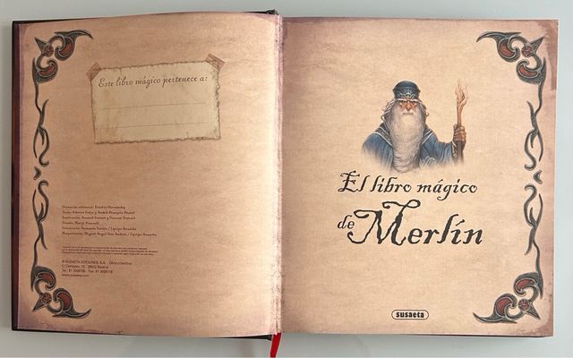 El libro mágico de Merlín (Spanish Edition)