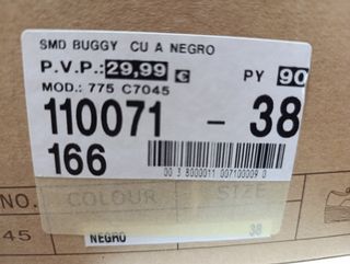 Botines negros esparto mujer 