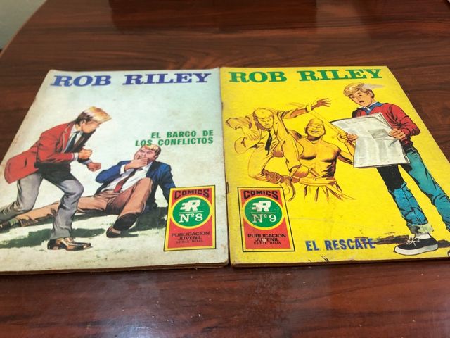LOTE COMICS ANTIGUOS ROB RILEY