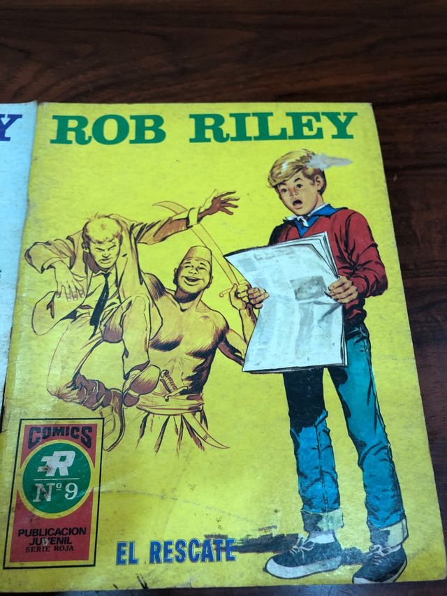 LOTE COMICS ANTIGUOS ROB RILEY