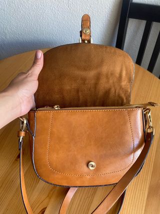 Bolso bandolera marrón