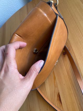 Bolso bandolera marrón