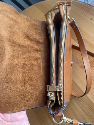 Bolso bandolera marrón