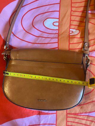 Bolso bandolera marrón
