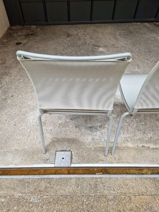 sillas cocina gris por 40 euros las 4