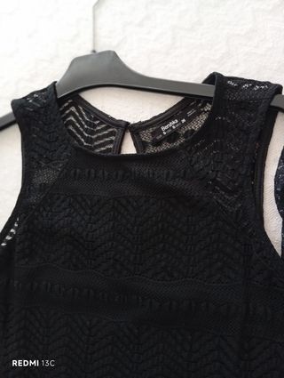 2 vestidos negros encaje eventos