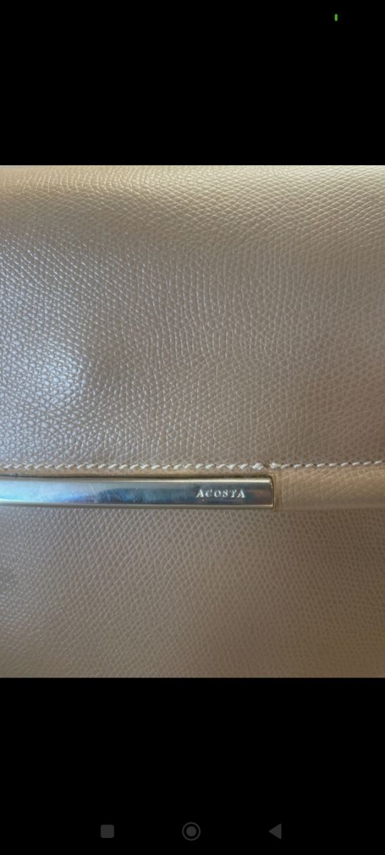 Bolso Beige Acosta Massimo Dutti