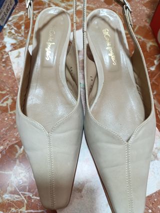 Zapatos El corte inglés beige