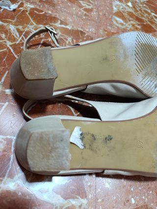 Zapatos El corte inglés beige