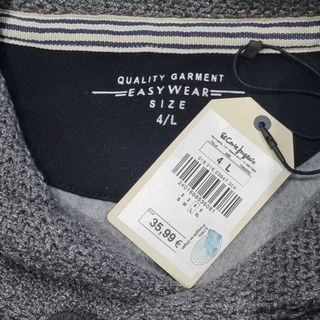 Jersey Sudadera Easy Wear gris - Talla 4L