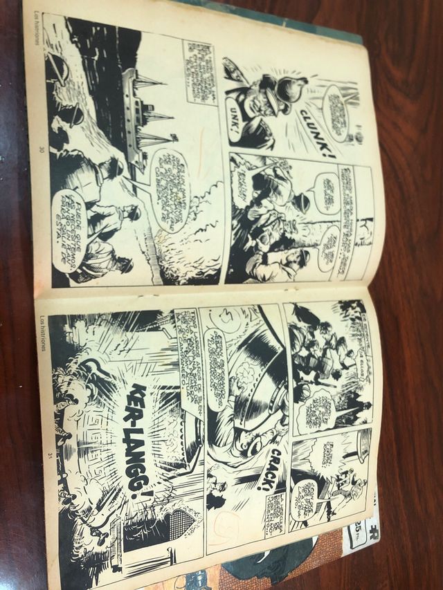 LOTE COMICS ANTIGUOS LOS INVENCIBLES