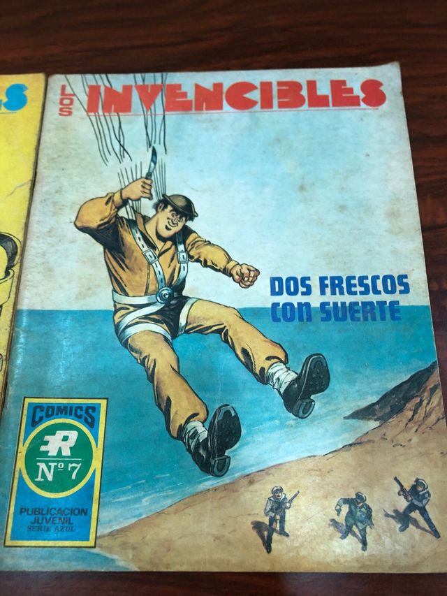 LOTE COMICS ANTIGUOS LOS INVENCIBLES