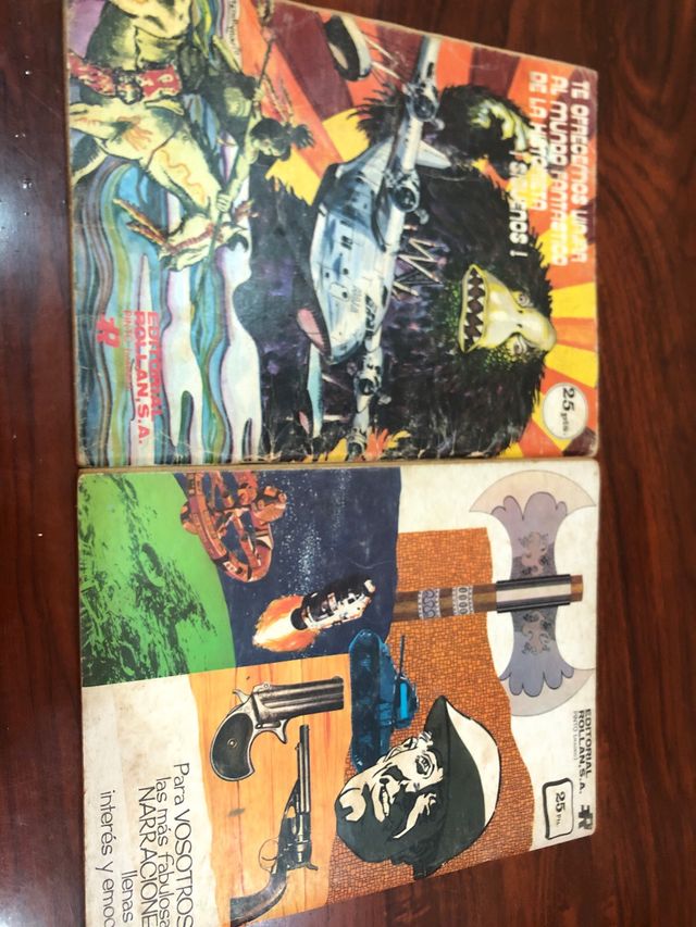 LOTE COMICS ANTIGUOS LOS INVENCIBLES