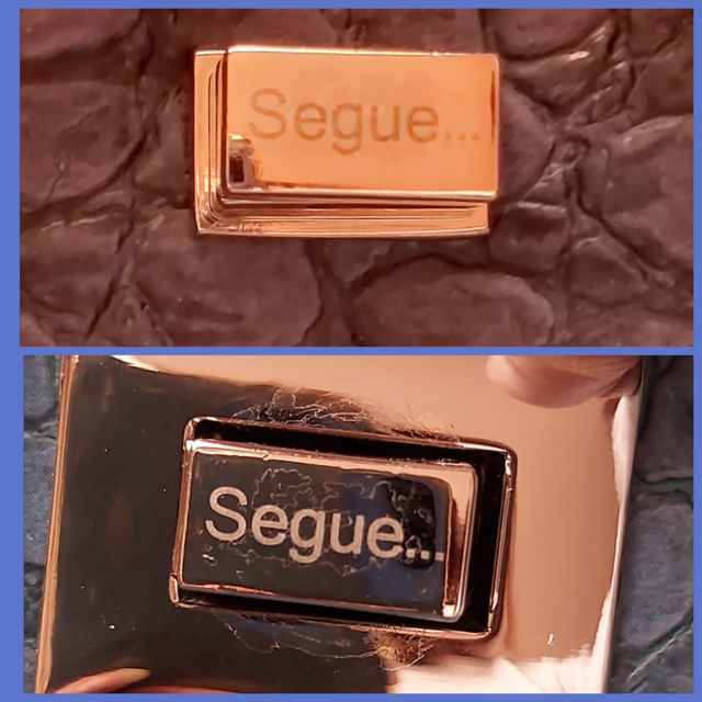 Borsa ecopelle turchese