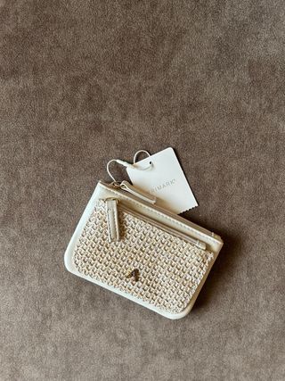 Portamonete Primark beige
