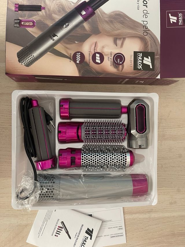 SECADOR - RIZADOR pelo Thulos 5 en 1 - TH-BY17