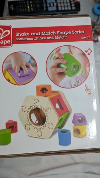 Juguete encajable formas bebé