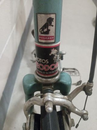Bicicleta carretera vintage Peugeot