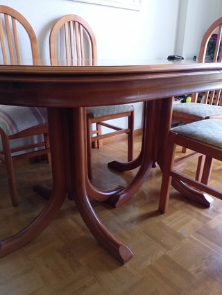 Mesa comedor madera maciza