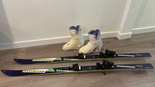 Esquís y botas Rossignol!