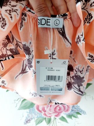 Top Halter estampado floral