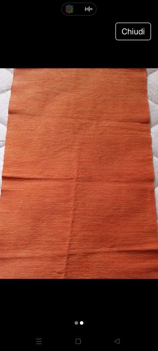 Runner da tavolo arancione