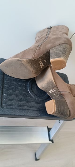 Botines Mustang marrón/taupé