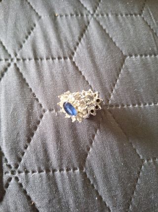 Pendientes vintage azules