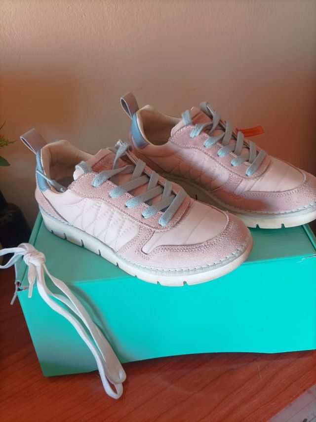 Zapatillas Panchic Rosa-Azul