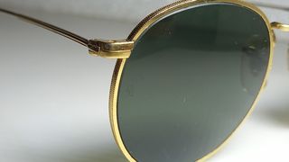 Ray-Ban baush&lomb round metal vintage 
